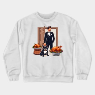 French Bulldog Thanksgiving Crewneck Sweatshirt